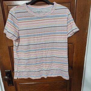 Loft striped t-shirt, size L